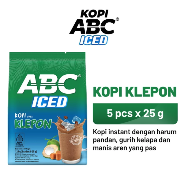 Santos Jaya Abadi ABC Iced Kopi Klepon
