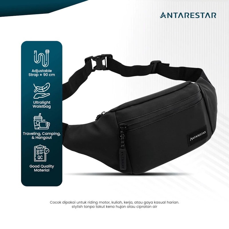 ANTARESTAR Waist Bag Crossbody Premium 3