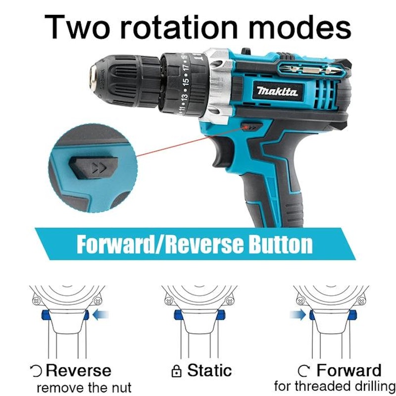 Makita 96V Cordless Impact Drill 3