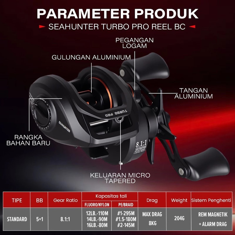 SeaHunter Turbo Pro 5