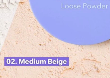 Victoria Care Indonesia Nuface Nu Flawless Loose Powder Medium Beige