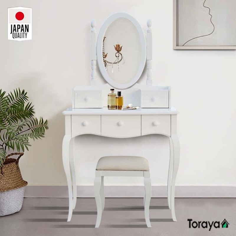Toraya Meja Rias Cermin Klasik Minimalis 2