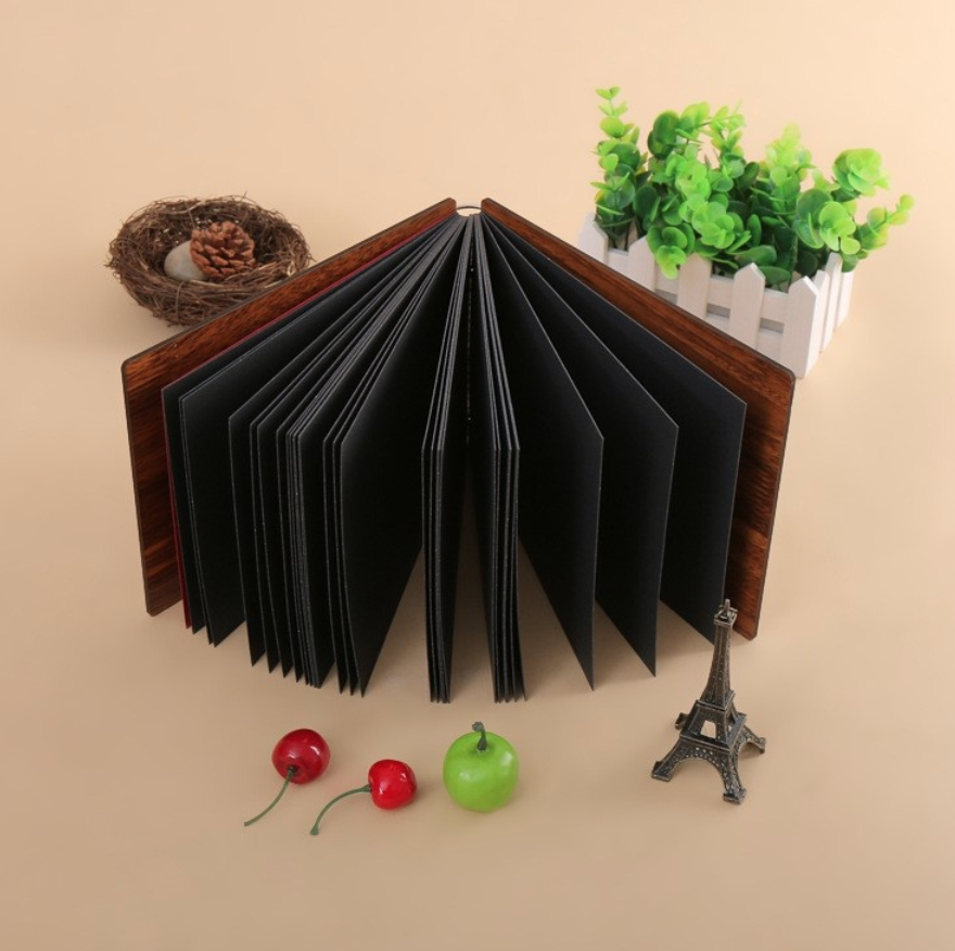  Album Foto Scrapbook Kayu