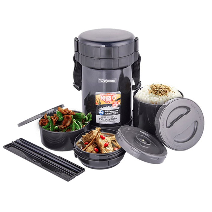 Zojirushi Corporation Zojirushi Termos Makanan Susun 3 SL-XE20 AD