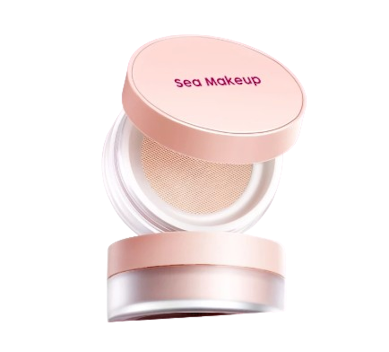 Sea Makeup Acne Blur and Set Loose Powder Snowball 1