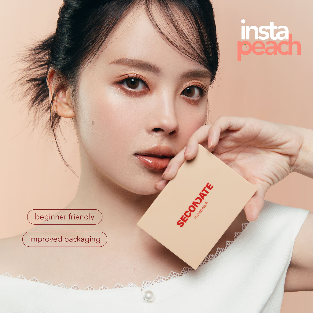 Berani Cantik Indonesia SECONDATE Instapeach Eyeshadow Palette