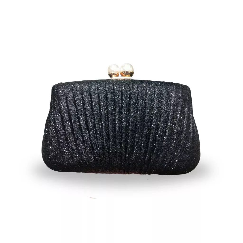  Waiwai Clutch Tas Pesta Gliter Mewah 1188