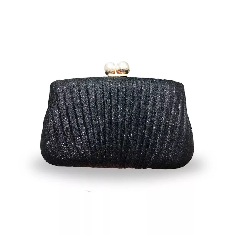Waiwai Clutch Tas Pesta Gliter Mewah 4