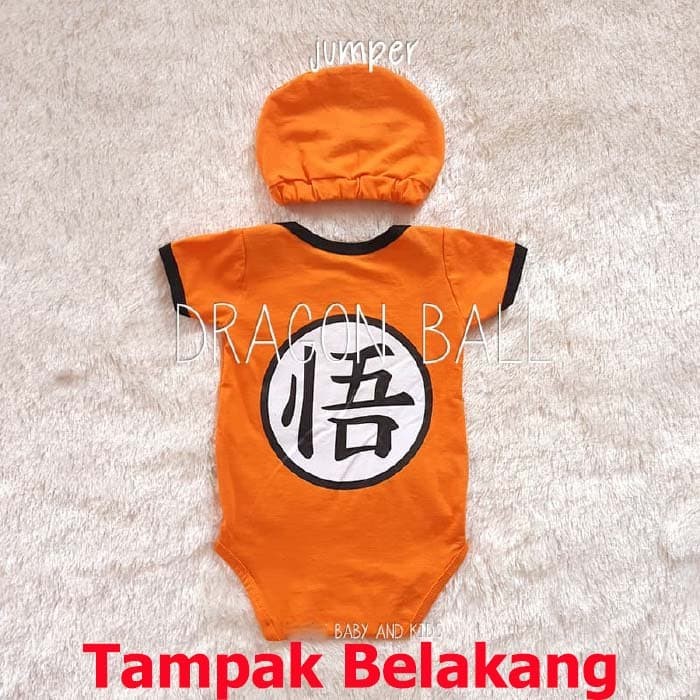 Baju Bayi Jumper Bayi Model Karakter Dragonball 3