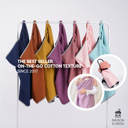 Maison Elmesa On The Go Blanket Cotton Texture 3