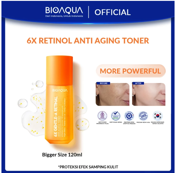 Permata Indo Kav BIOAQUA Gentle-A Retinal Anti-Aging Toner