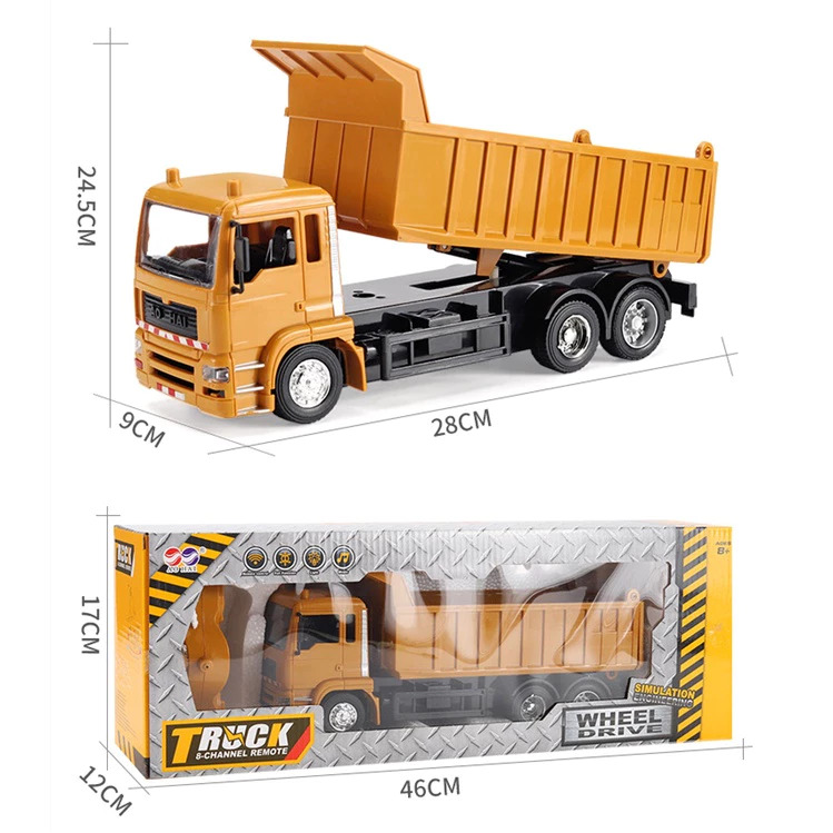 HELIK Remote Control Dump Truck  5