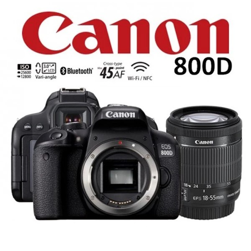 EOS 800D Kit EF-S 18-55mm f/4-5.6 IS STM 4