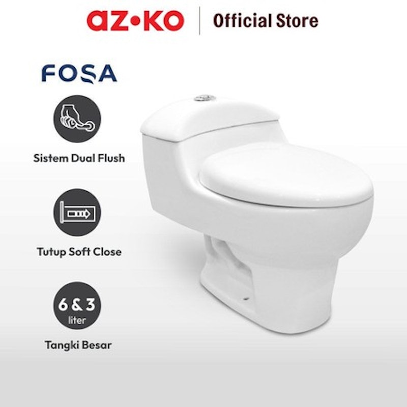 AZKO Fosa Kloset Duduk 3