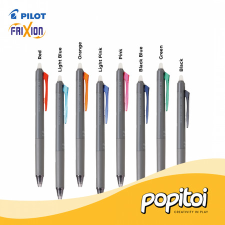 PILOT Pen Indonesia PILOT Frixion Synergy Knock Erasable Gel Pen 0.4mm