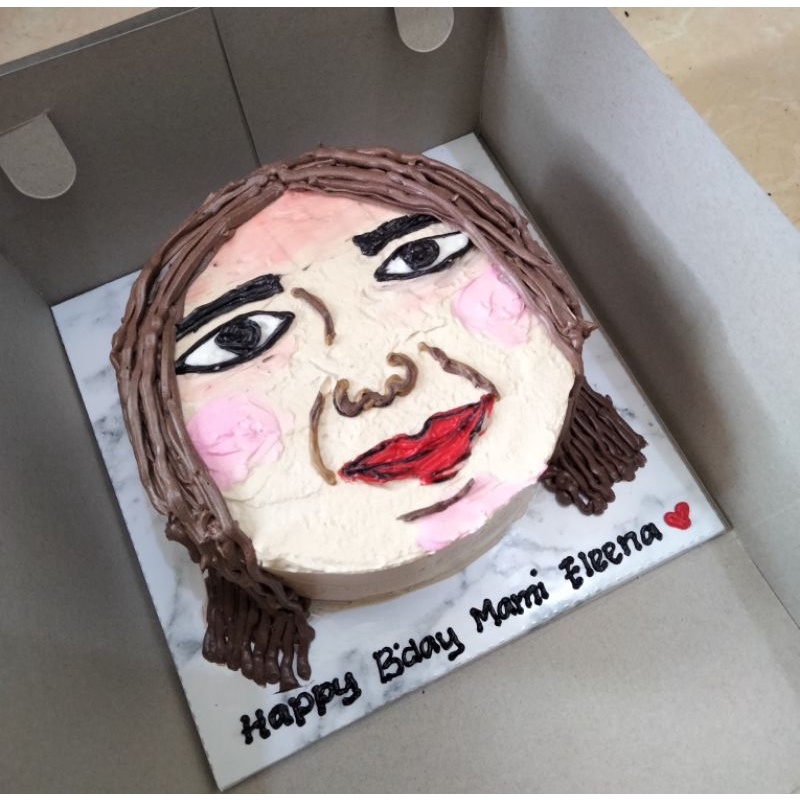 HORRE CAKE & DONUT Ugly Cake/Kue Jelek