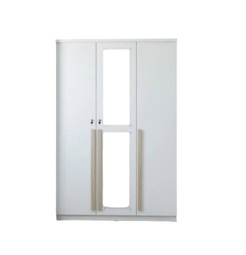 Furnicrush Camille Lemari Pakaian 3 Pintu ｜ WDF 301