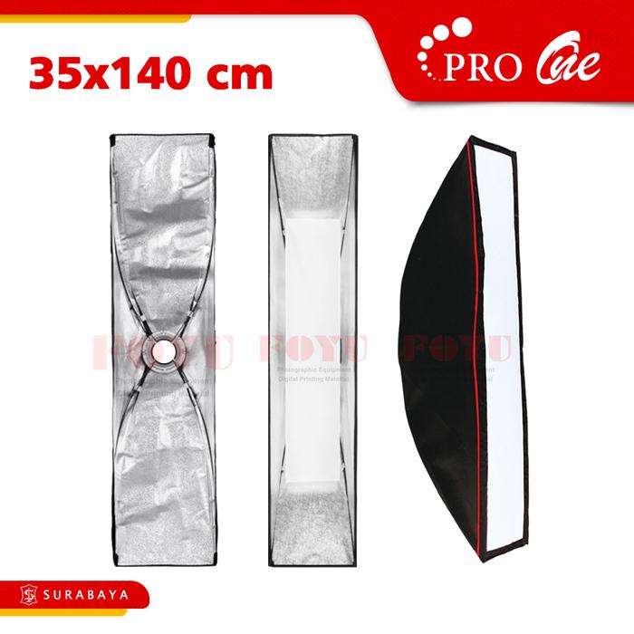 Pro One  Softbox Quick-Assemble Model Payung Strip Light 35 x 140 cm