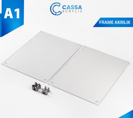 Cassa Acrylic Bingkai Poster Dinding Akrilik A1