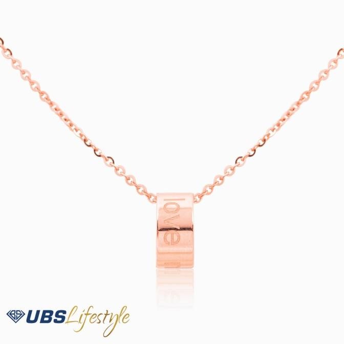 Untung Bersama Sejahtera Kalung Emas Lettera 17K  KKV14281