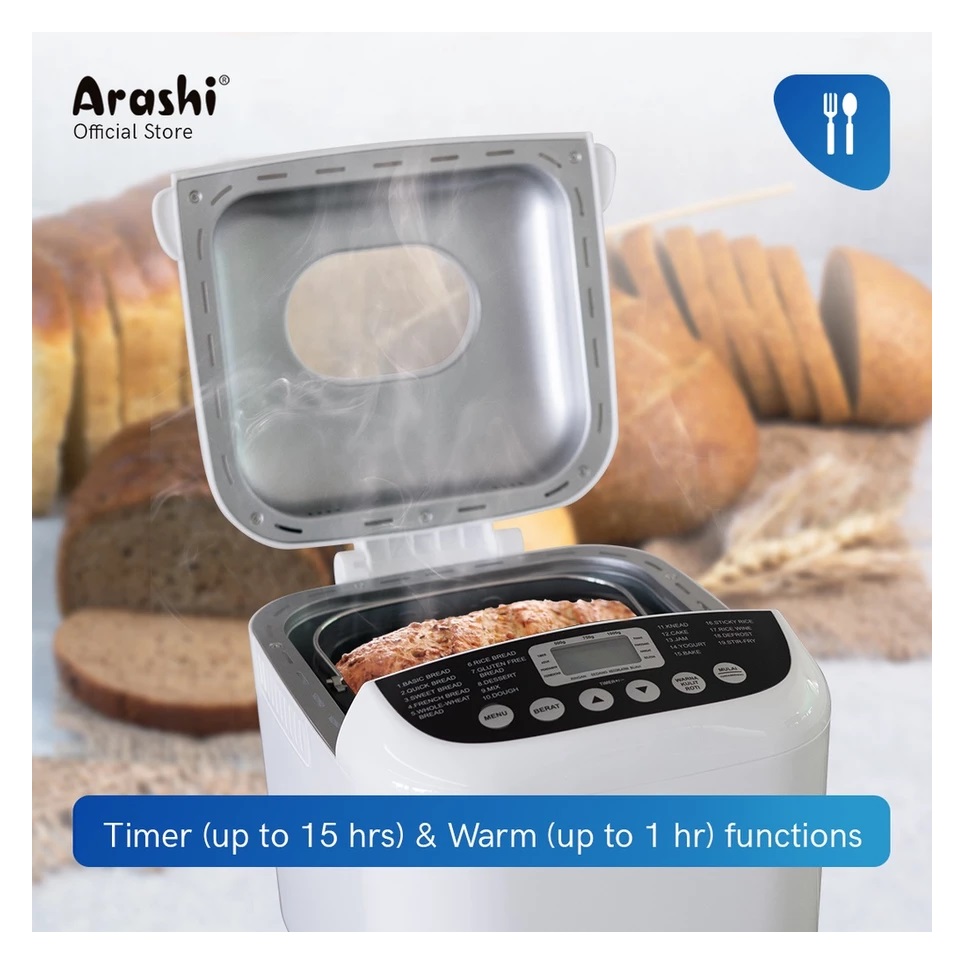 Arashi Dhipo Indonesia Arashi Digital Bread Maker ABA 2005