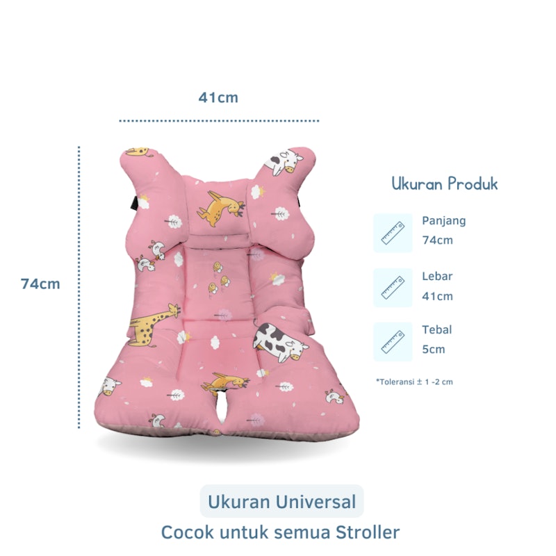 Miabebo Alas Stroller Bayi Waterpoof Bergesper 5