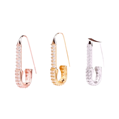Bunga Tanjung Anting Peniti Blink Emas 17K 1