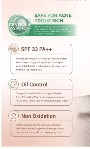 Paragon Technology and Innovation Wardah Colorfit Mattifying Powder 32N Neutral Beige