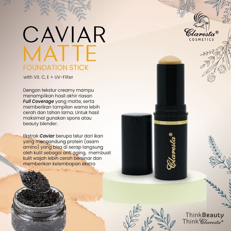 Caviar Matte Foundation Stick 4
