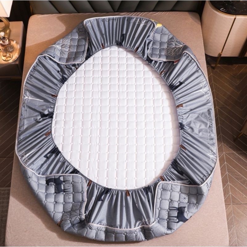 Hafidzah Hafidzah Sprei Waterproof Quilt Motif