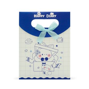 Paper Bag Kado dengan Tutup Rekat Animals Mini XS 4