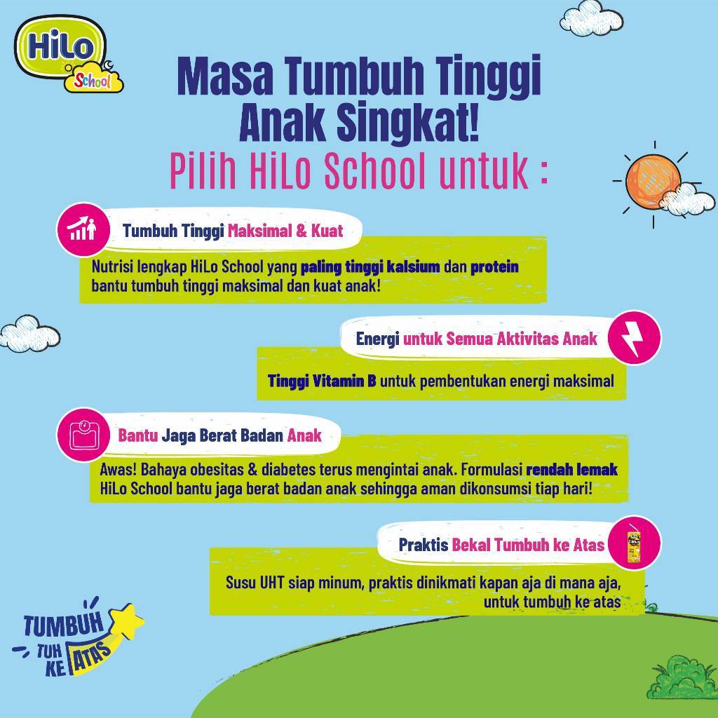 Nutrifood HiLo School Chocolate Ready-to-Drink