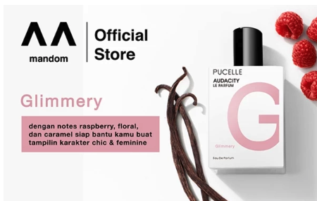 Mandom Indonesia Pucelle Audacity Eau De Parfume Glimmery