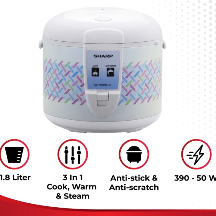 1,8 Liter Rice Cooker 3