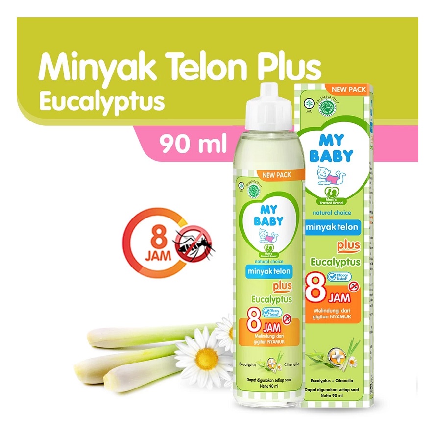 Tempo Scan Pacific MY BABY Minyak Telon Plus Eucalyptus 