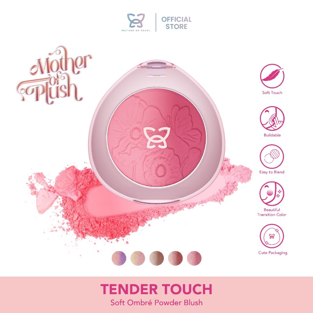 MOP Indonesia Corp Mother of Pearl Tender Touch Soft Ombré Powder Blush 03 Yarra