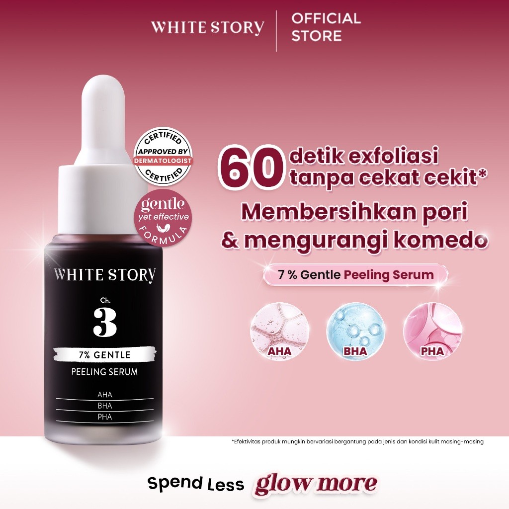 Natura Deca Kosmetika White Story 7% Gentle Peeling Serum