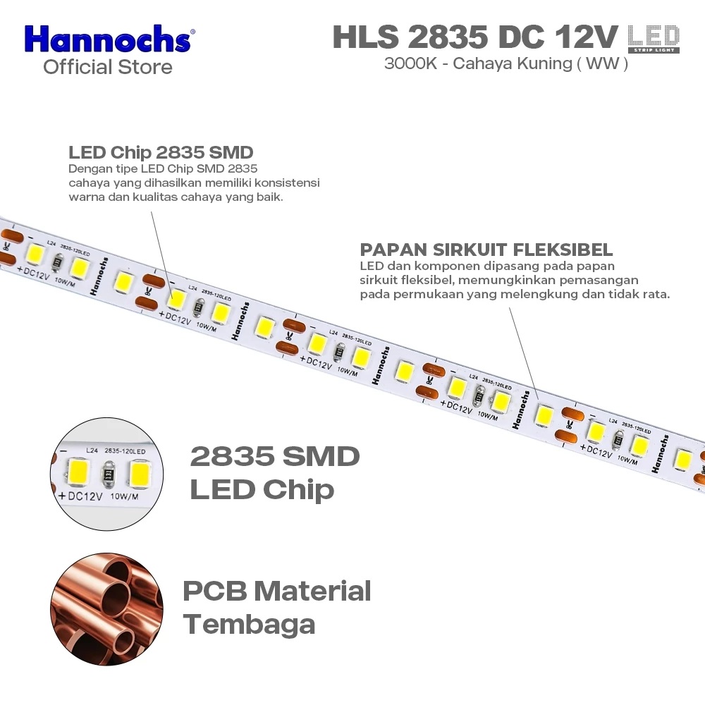 Citra Hannochs Niagantara Hannochs LED Strip Light  HLS 2835
