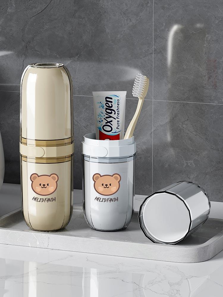  HELIDFANDA Travel Tooth Brush Cup Holder  A08622