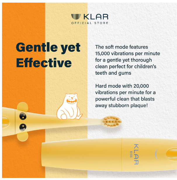 Klar Smile KLAR Kids Electric Toothbrush