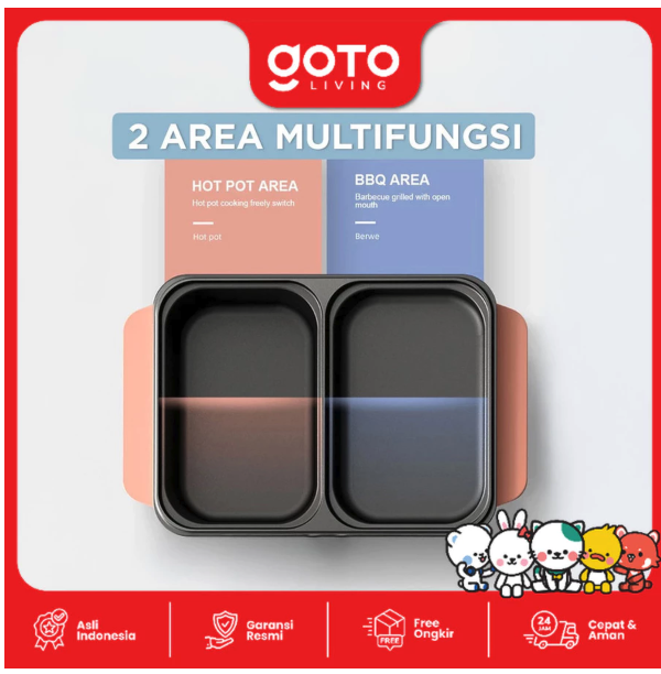 Goto Living Goto Living Electric Mini Pan Toshi 2 in 1