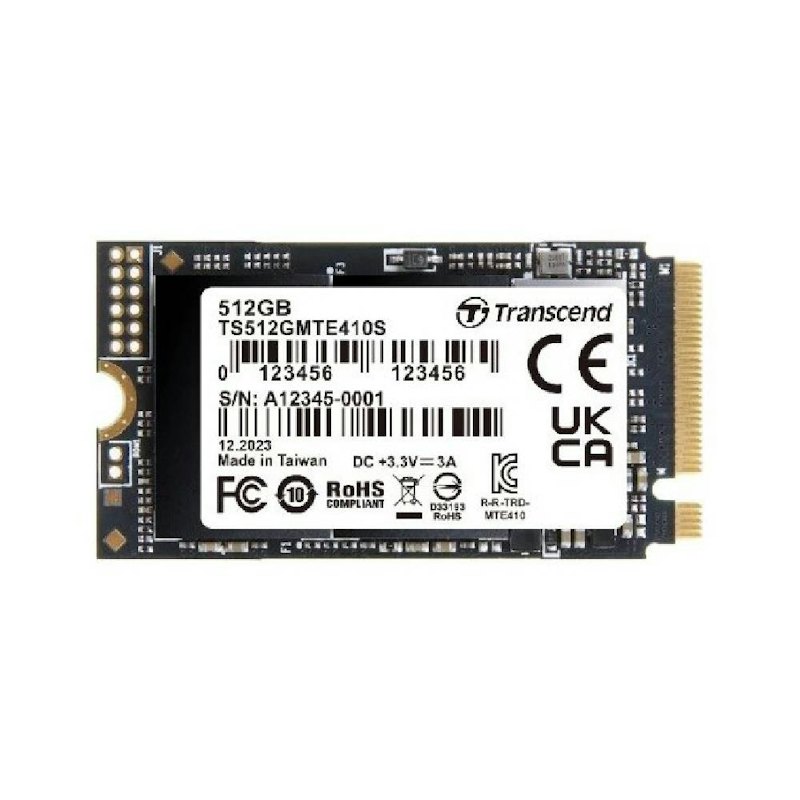 Transcend® M.2 2242 PCIe Gen 4x4 NVMe SSD 512GB 1