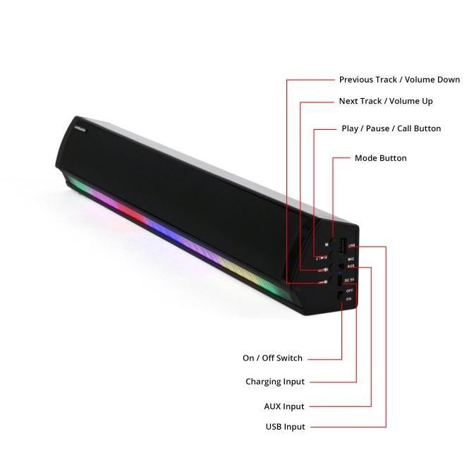 Simbadda Group Simbadda® Portable Soundbar  CST 380N