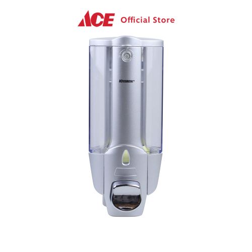 ACE KRISBOW Silver Liquid Soap Container