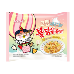 Cream Carbonara Buldak Fried Noodles