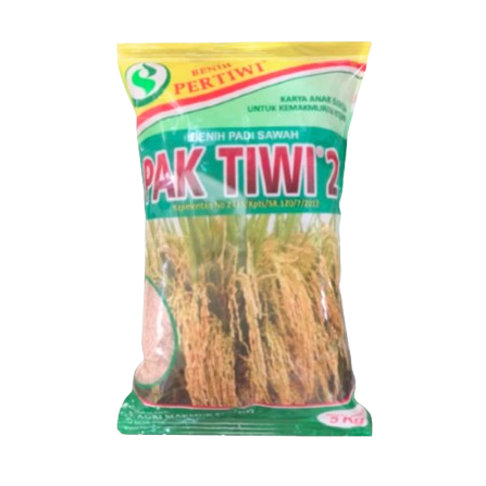 Benih Pertiwi Padi Pak Tiwi 2 5 kg