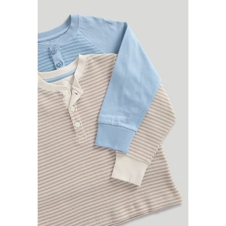 Mothercare Striped Waffle Pyjamas 2