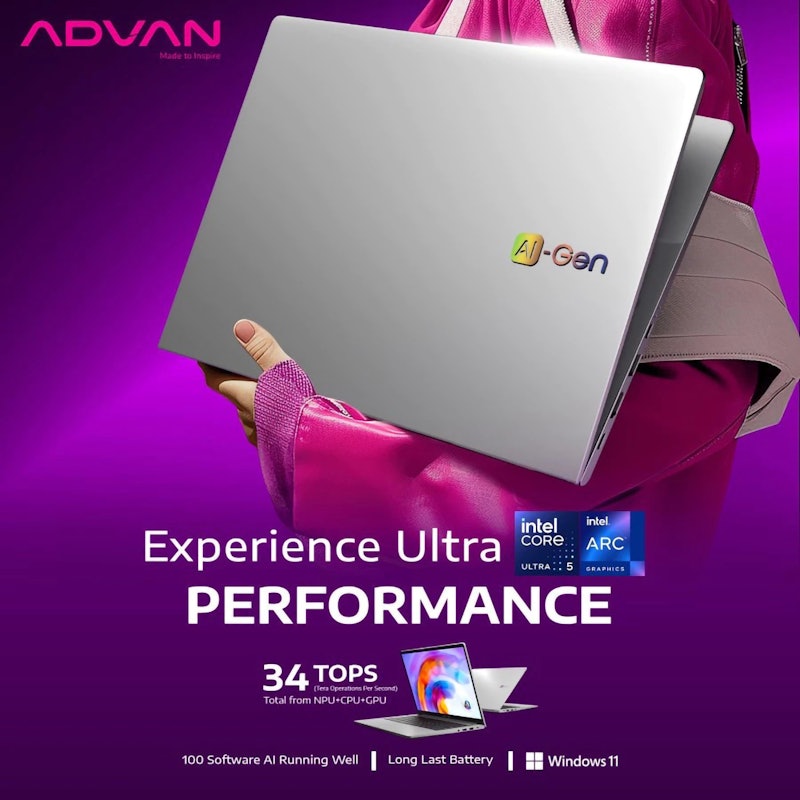 Advan AI Gen Intel Core Ultra 5 4