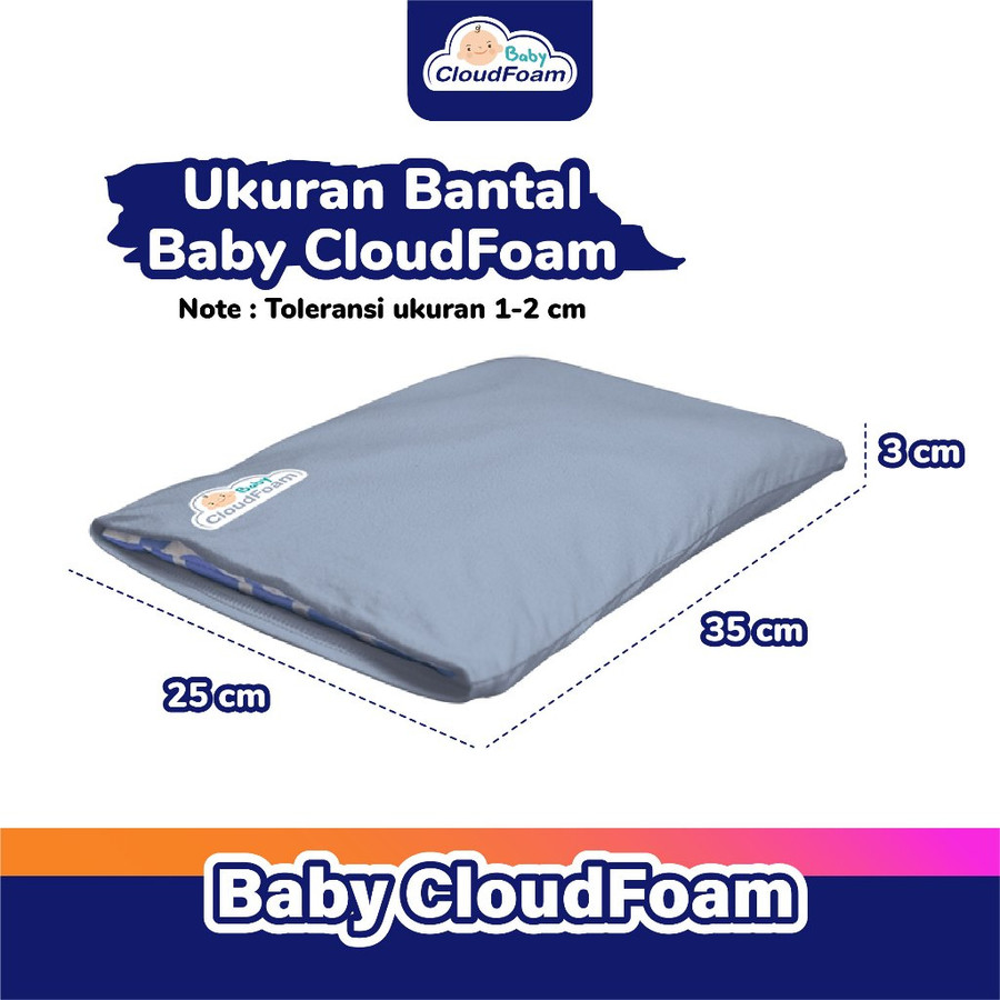 Trend Hari Ini Baby Cloudfoam Bantal Anti Peyang Baby Talk