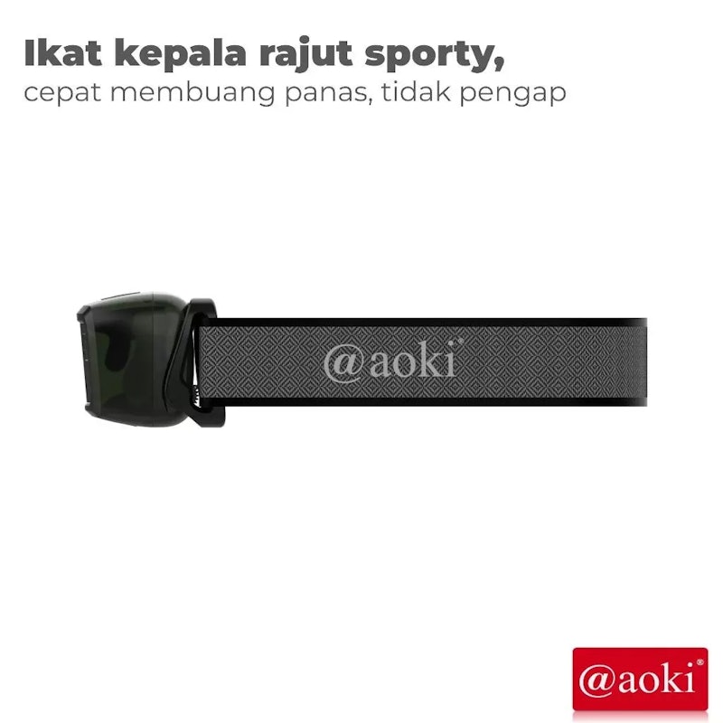 AOKI Lampu Kepala Sensor Cerdas 2